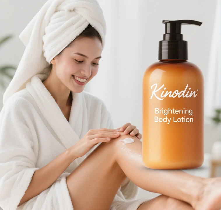 Loção Hidratante Corporal Clareadora Clareadora Creme Facial Loção de Colágeno de Marca Própria Óleo de Cenoura Antimanchas Escuras 1