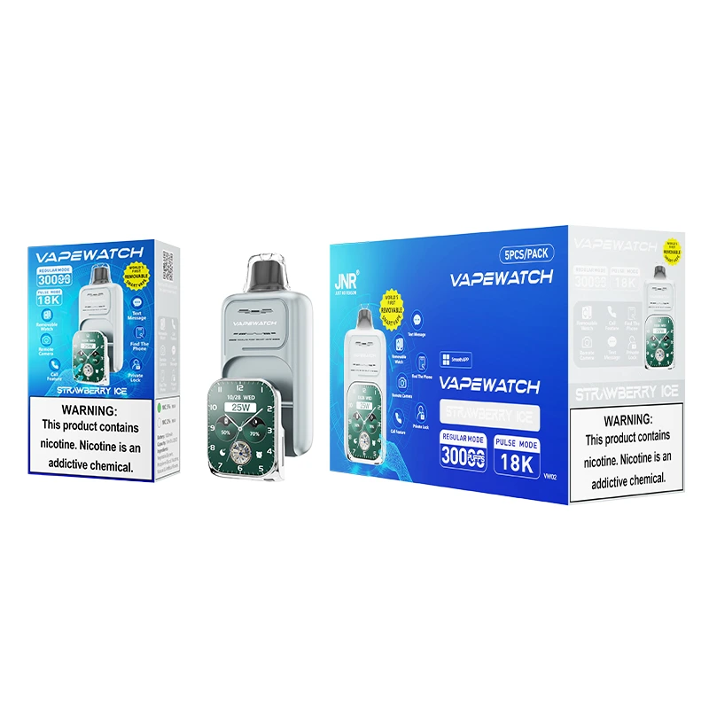 EU Warehouse Original J-N-R Vapewatch 30K Puff Bar 30000 Puffs Flavors 18K Disposable E-Cigarette Vape Watch Media Max Falcon X Randm Tornado - Wholesale I Vape and Vape Watch 1