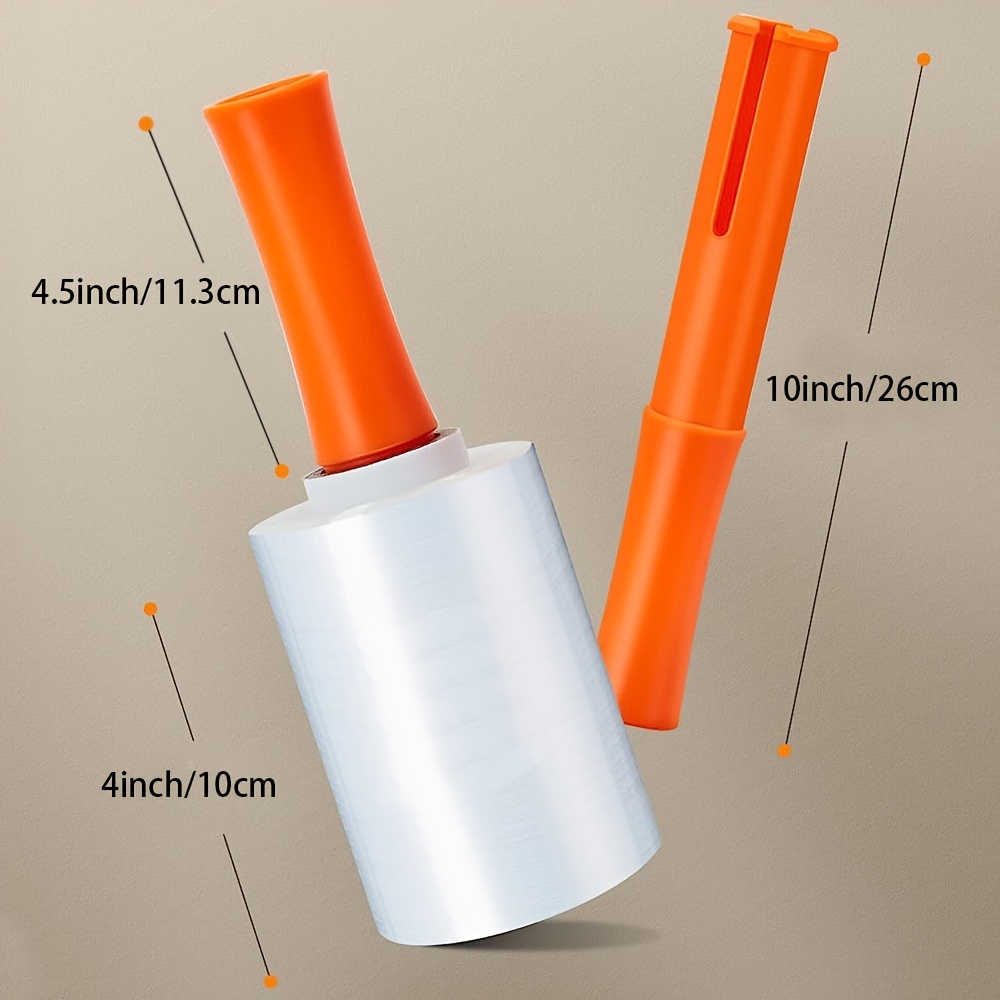 PLATICS INDUSTRIAL Mini Stretch Wrap Film Moving Supplies Wrap & encolhimento de encolhimento para embalagem 3