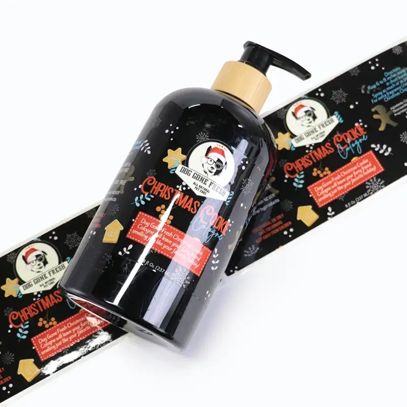 Etichette personalizzate in vinile resistente all'olio per barattoli e contenitori di spezie. 1