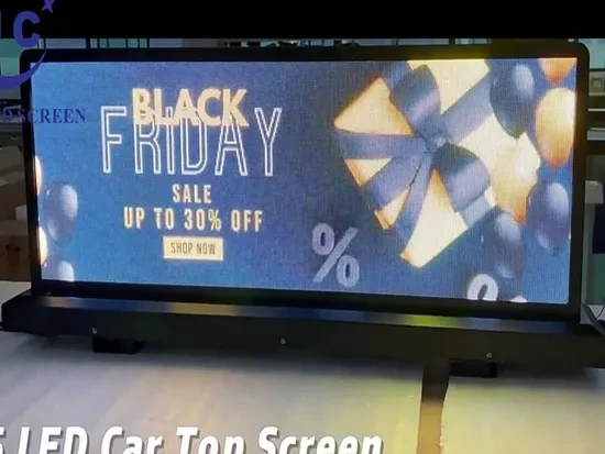 High Brightness Waterproof P3 P5 LED Display Screen IP65 Taxi Top LED Display - LED Screen and LED Display Screen price 1