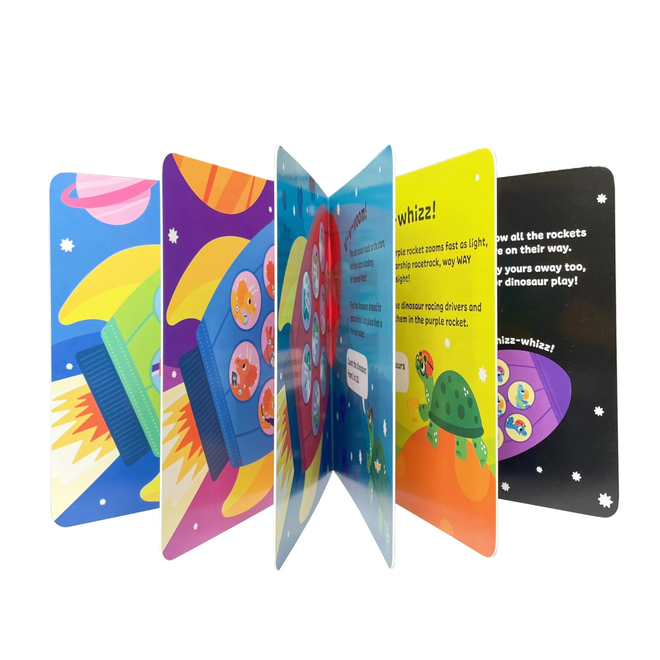 Wholesale Custom Children Kids Book Printing Coloring Board Kid Baby Reading Book Printing Service 1
