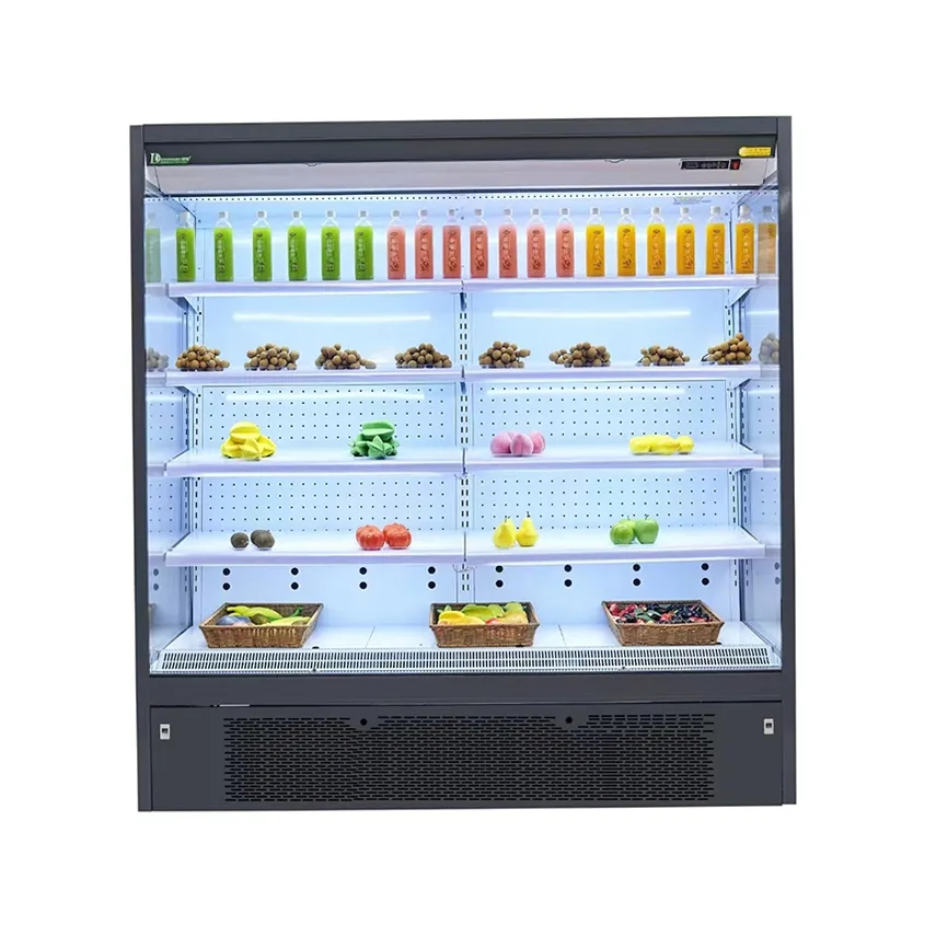 open air display merchandiser refrigerator