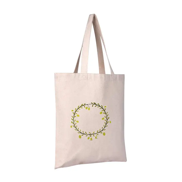 Custom-Printed Text, Washable and Reusable Shopping Eco-Friendly Canvas Tote Bag 1