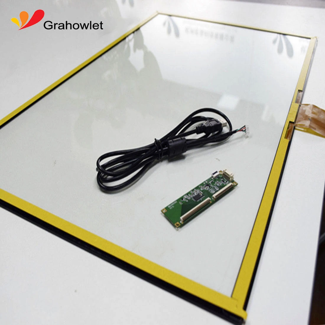 Custom Large Multi-touch Screen Panel 1.3~65 Inch Pcap 21.5 23.6 23.8 24 27 30 32 42 43 49 55 Inch Capacitive Usb Board Included 1