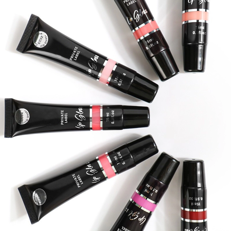 Mlm Custom Makeup 24 Colors Private Label Vendor Nude Vegan Glossy Lipgloss Plumping Liquid Lipstick Glossy Lip Gloss 1