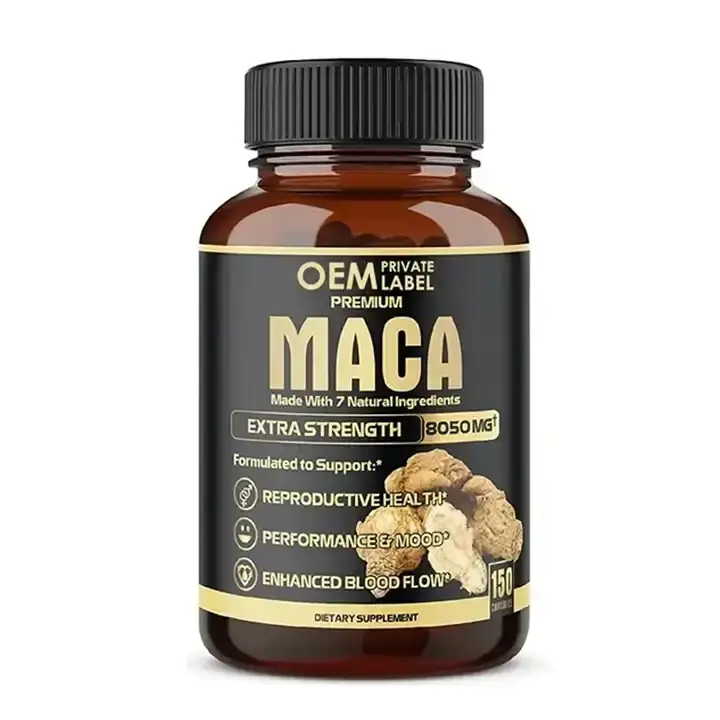 OEM/ODM Black Maca Energy Gummies - Maca Root, Saw Palmetto 1