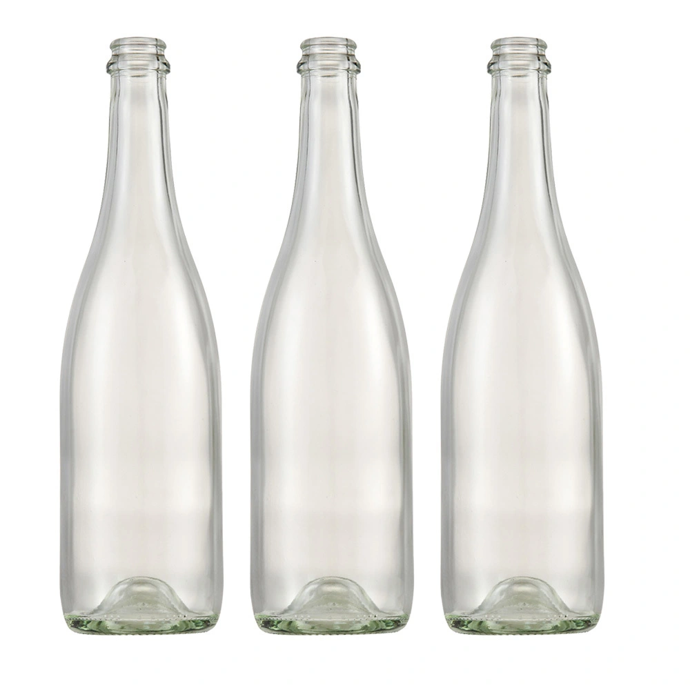 Wholesale Round Shape Drinking Glass Liquor Bottles Luxury Spirit Glass Bottles With Screw Cap 1