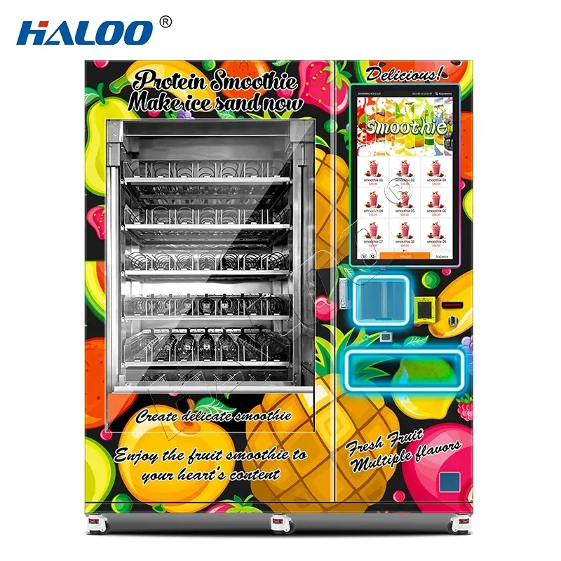 Standard Fresh Smoothie Vending Machine for Airports 4