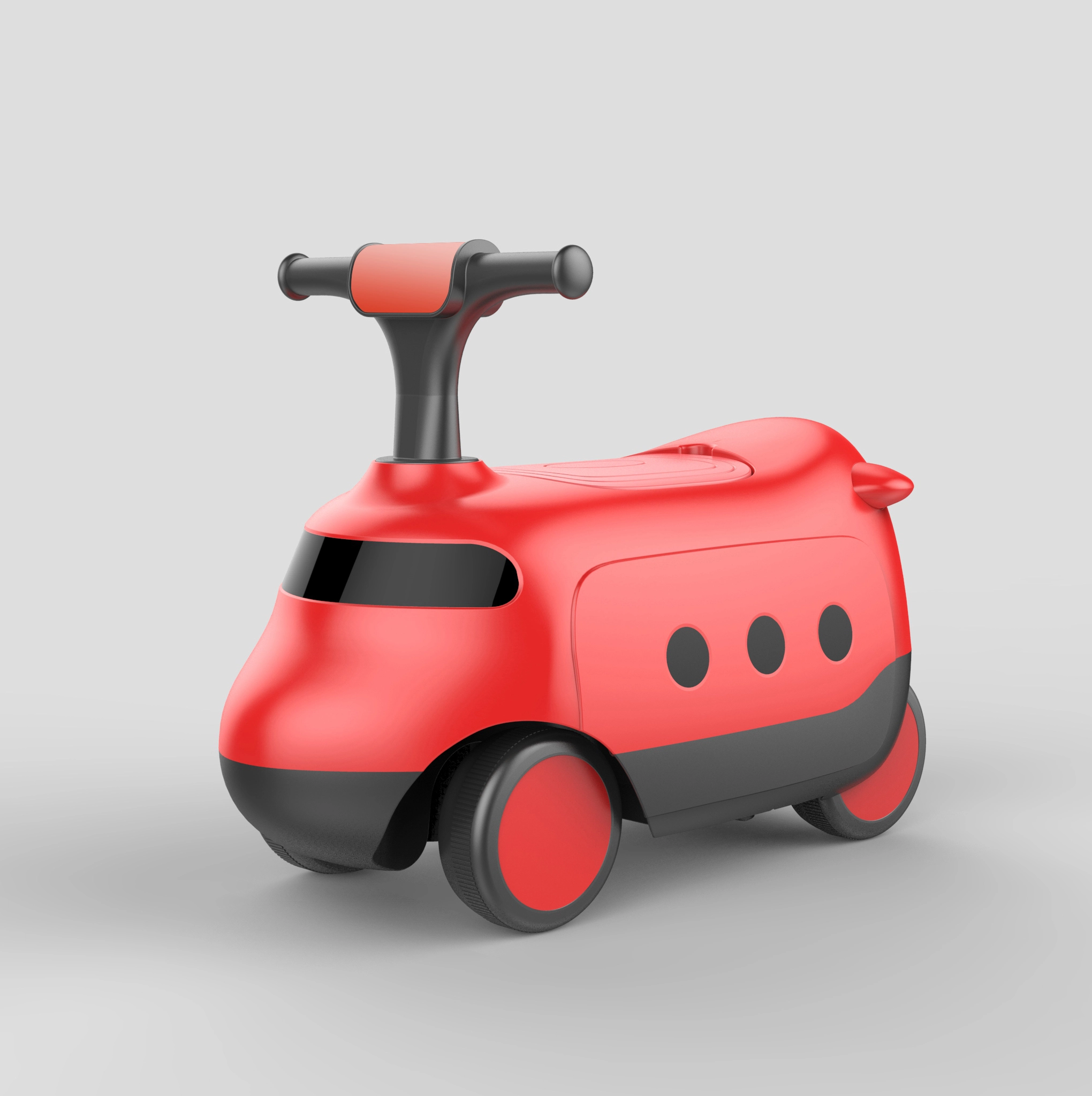 Kids Ride-on Car Foot To Floor Design Music Sliding Function Improves Coordination Baby Steering Toy 1