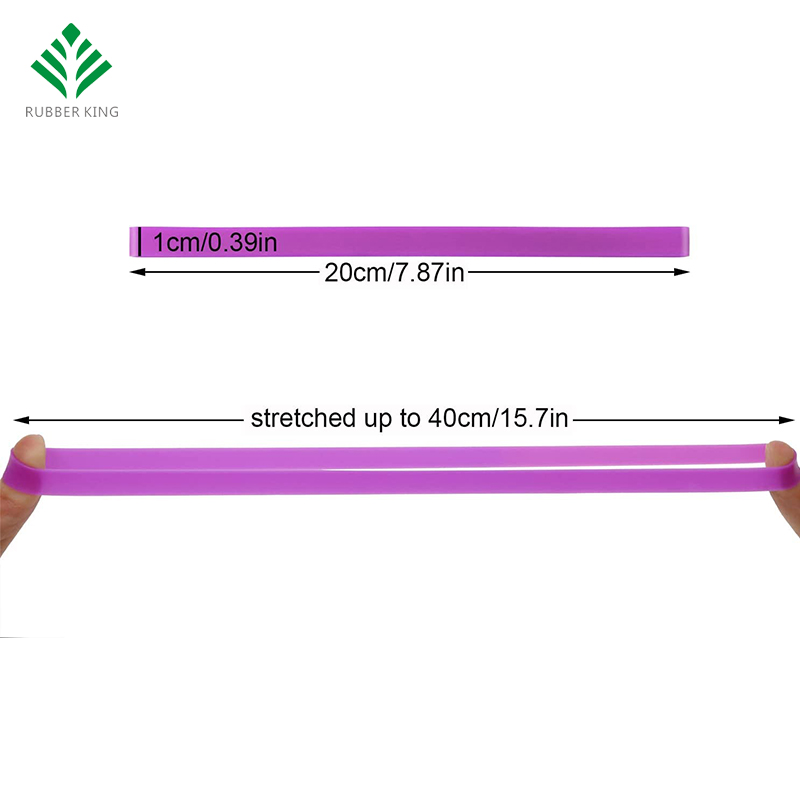 Customized Colored Rubber Bands for Office Supplies Stationery 7
