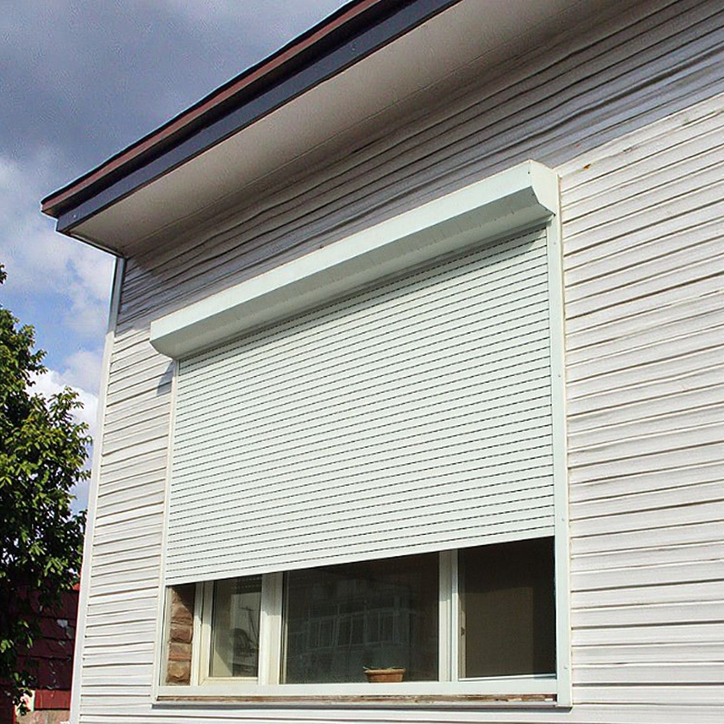 Electric Aluminum Roller Shutter Windows for Weatherproof Protection 1