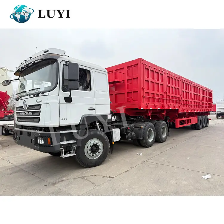 3 Axle 60ton 80ton Cargo Transport Transport Trail Traim Semi Trailer 1