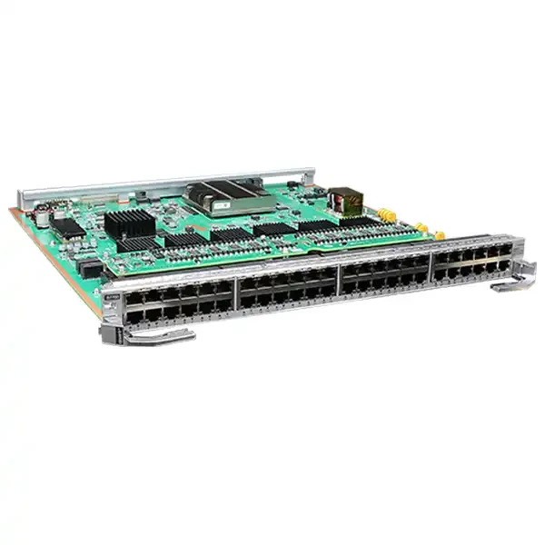 LSS7G48VX5E0 03033LDS S7700 Series 48-port 10/100/1000BASE-T PoE interface card (X5E, RJ45, PoE++) 1