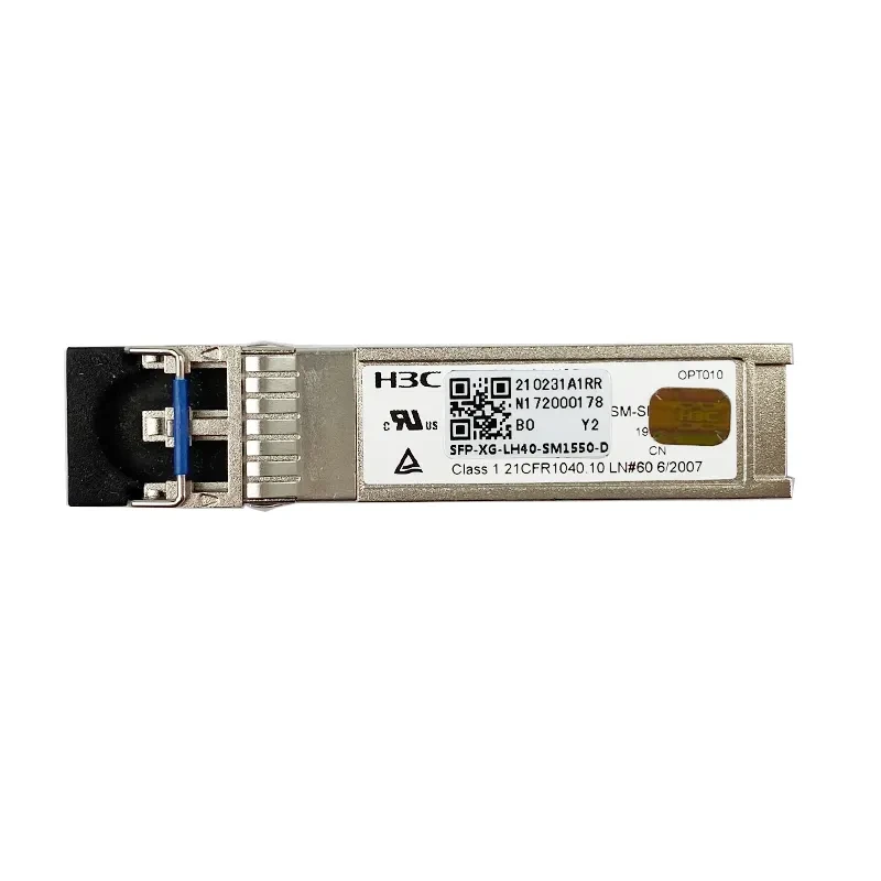 SFP-XG-LH40-SM1550-D 0231A1RR Transceiver SFP+ 10G 10 Gigabit module(1550nm 40Km LC) for H3C 1