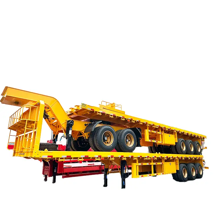 20 Ft 40 Ft Superlink Semi Trailer | LUYI 1