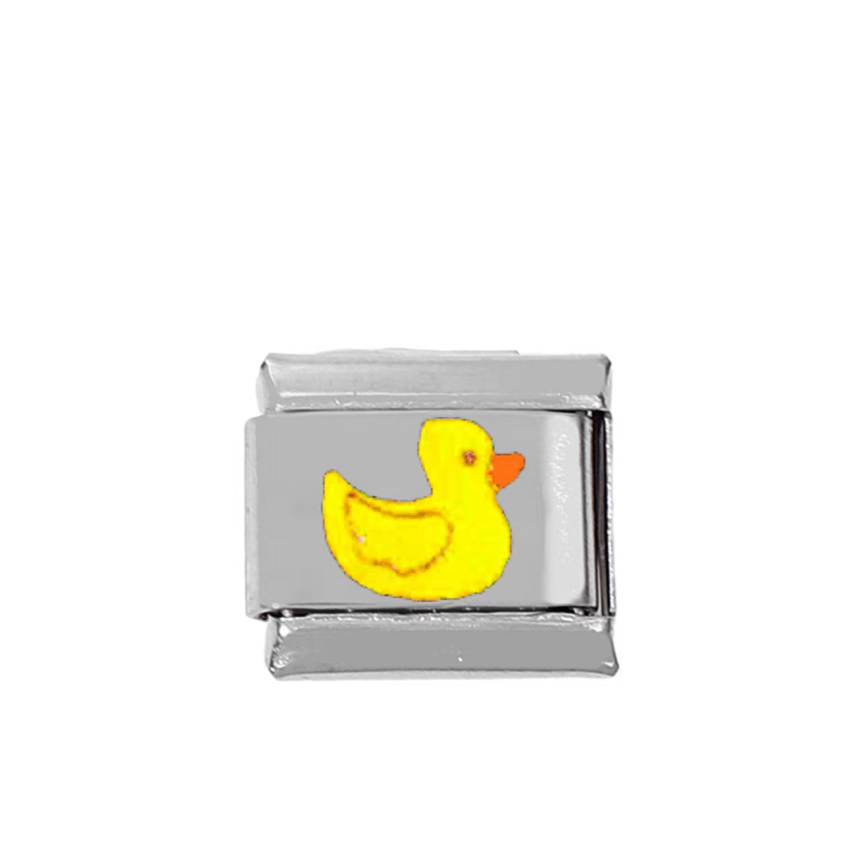 2024 Diy Personalized Shining Birds And Ducks 304 Stainless Steel Italian Charm Bracelet 9mm * 10mm Module 1