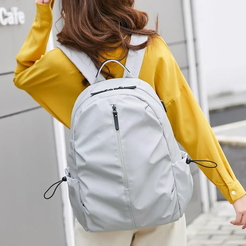 Manufacturers Customized Designer Student Backpack Universal Fashion Oxford Leisure Zipper Backpack. 1