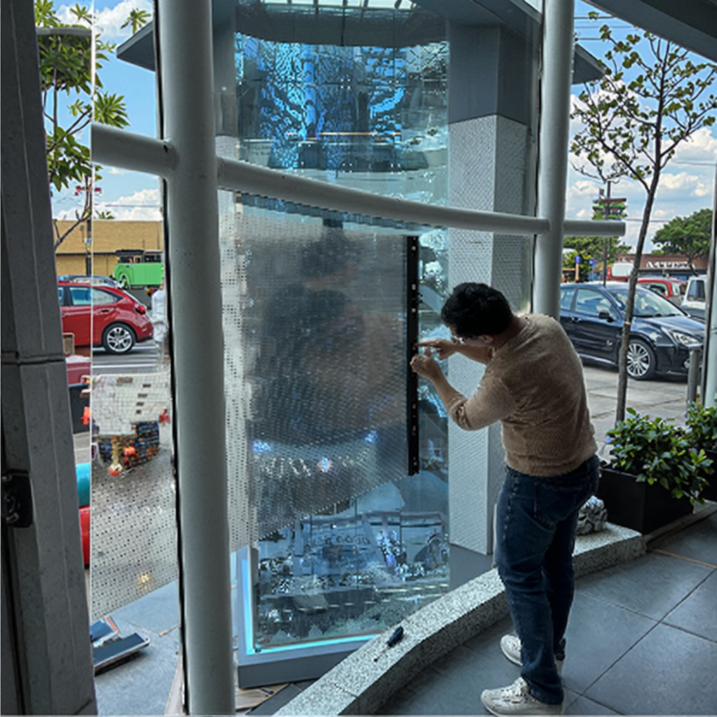 GUBOS Transparent Led Screen Transparentfactory 4