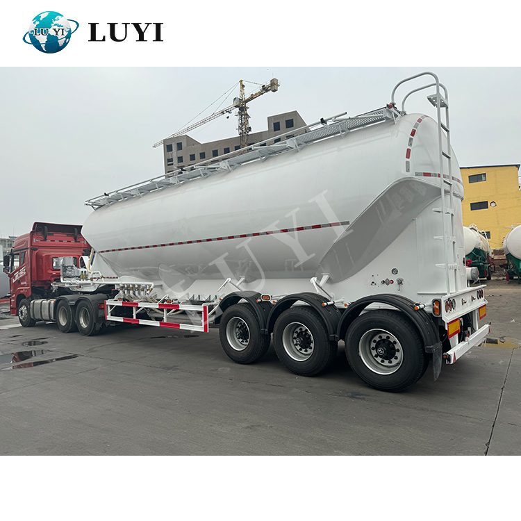 Semirrailer de transporte de polvo de 3 ejes | Luyi 6