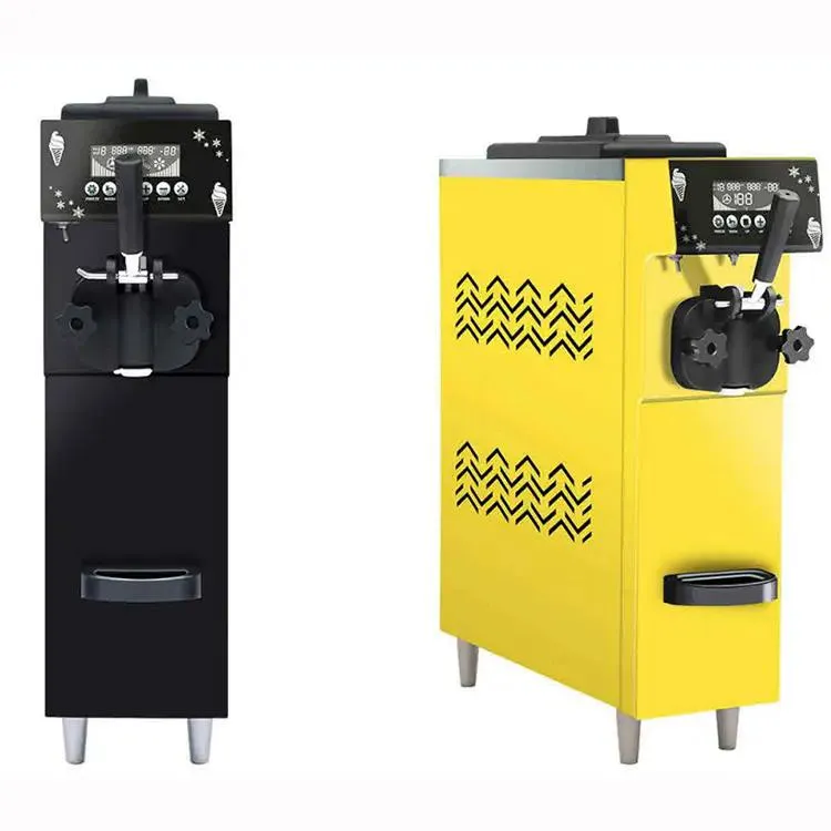 Machine à crème glacée molle commerciale pour la fabrication de crème glacée 2