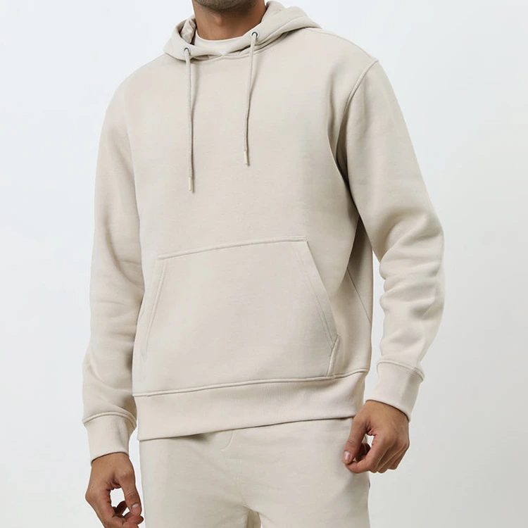 Manufacturers Bulk Hoodies Men Custom With Logo Luxury 100% Cotton Heavyweight 400 Gsm Cropped Hoodie Men 1