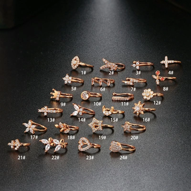 Wholesale Simple Solid Color Transparent Resin C-shaped Earrings For Women's Twisted Ring Earrings1 1