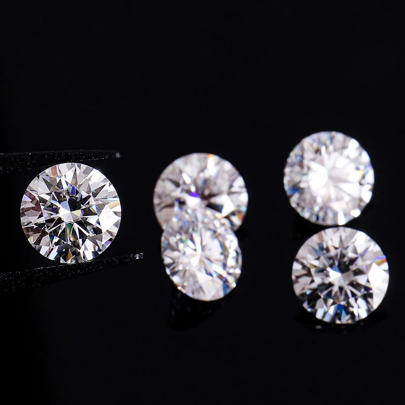 Provence D/vvs1 Round Moissanite Loose Gemstones Stone High Quality Diamond Jewelry Making 1