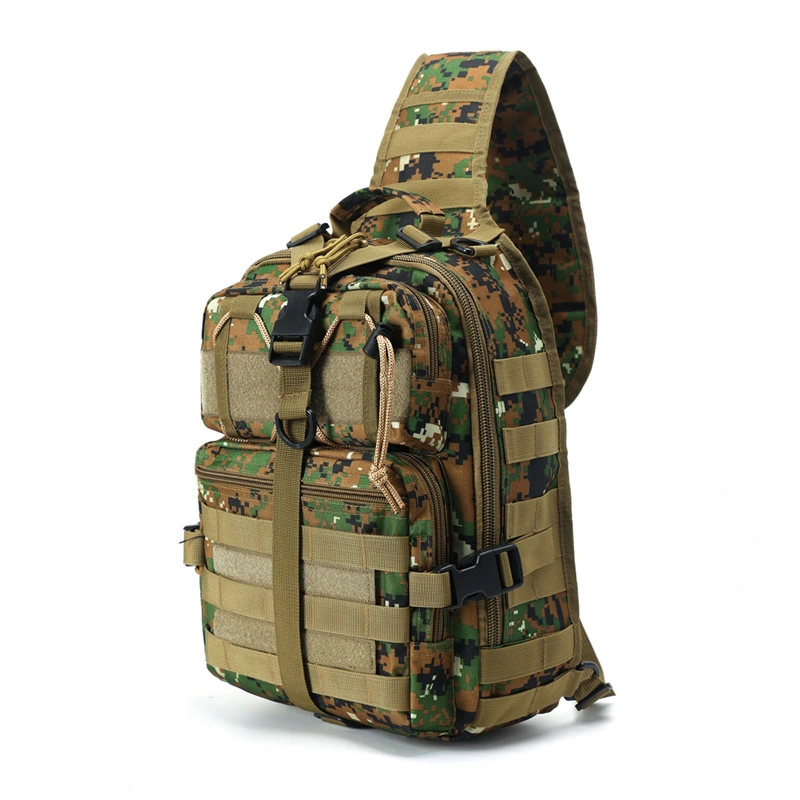 New Outdoor Crossbody Bag - Durable Water-resistant Oxford Fabric Hiking Pack For Trekking,Travel & Sports Essentials 1