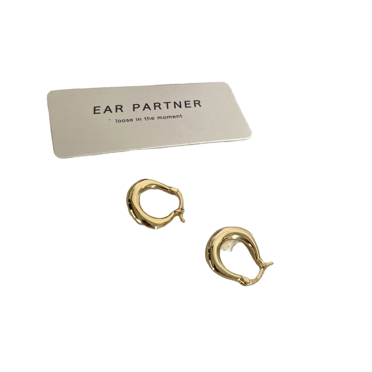 Earrings Unique Design Premium Simple Circle 2024 New Fashion Women's Round Studs Hoop Pure Silver Needle Earrings Summer 1