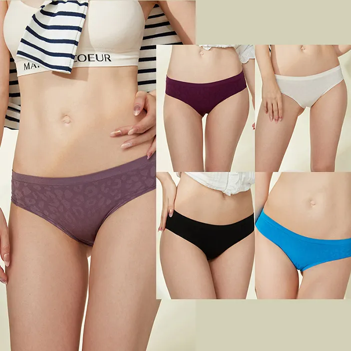 Seamless Cotton Underwear Seamless by 3