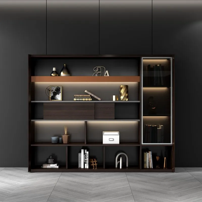 Modern design wooden furniture office filing cabinet 1