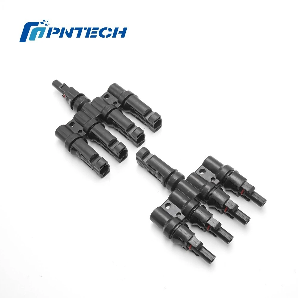 Pntech Pv004-t4 Solar Connector Dc 1000v 30a Ppo Shell Tinned Copper Water Resistance And Dust Proof 1