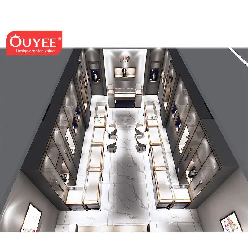 Verkaufstheken und Vitrinen für Juweliergeschäfte und Ausstellungsräume 1