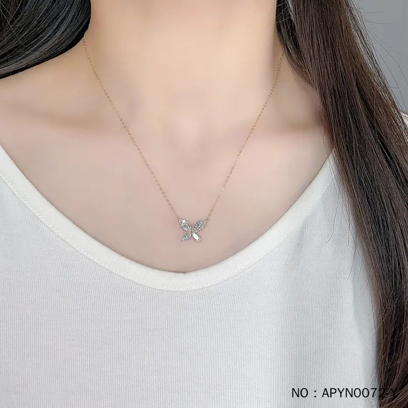 Lab Diamond Necklace Lab Diamond Necklace Wholesale - DKL Jewelry 5