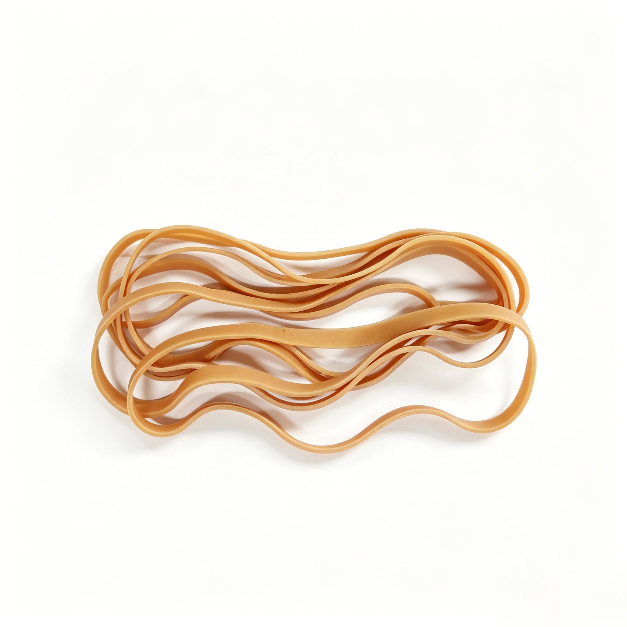 7 Inch Large Beige Rubber Bands for Industrial Packing & Storage – Wholesale 1