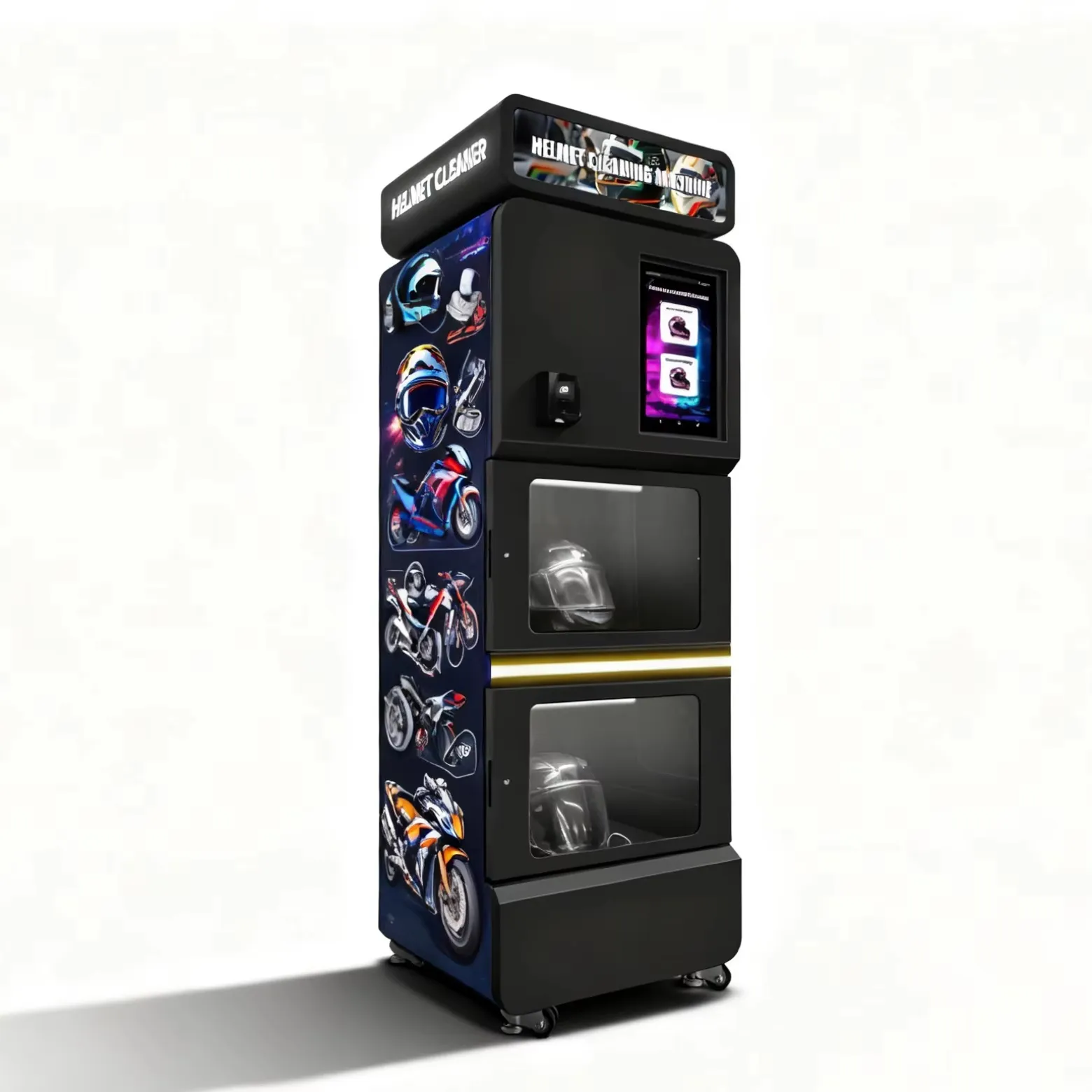 Motorcycle Helmet Cleaning Machine VENDING MACHINE Wholesale - Haloo 2