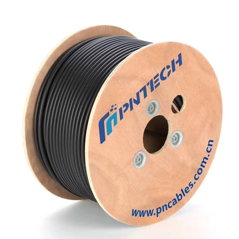 Hochwertiges PV-Solar-DC-Kabel 6 mm 10 mm 16 mm Pv1-f 1 x 4 mm2 verzinntes Kupfer-Solar-Elektrokabel 1