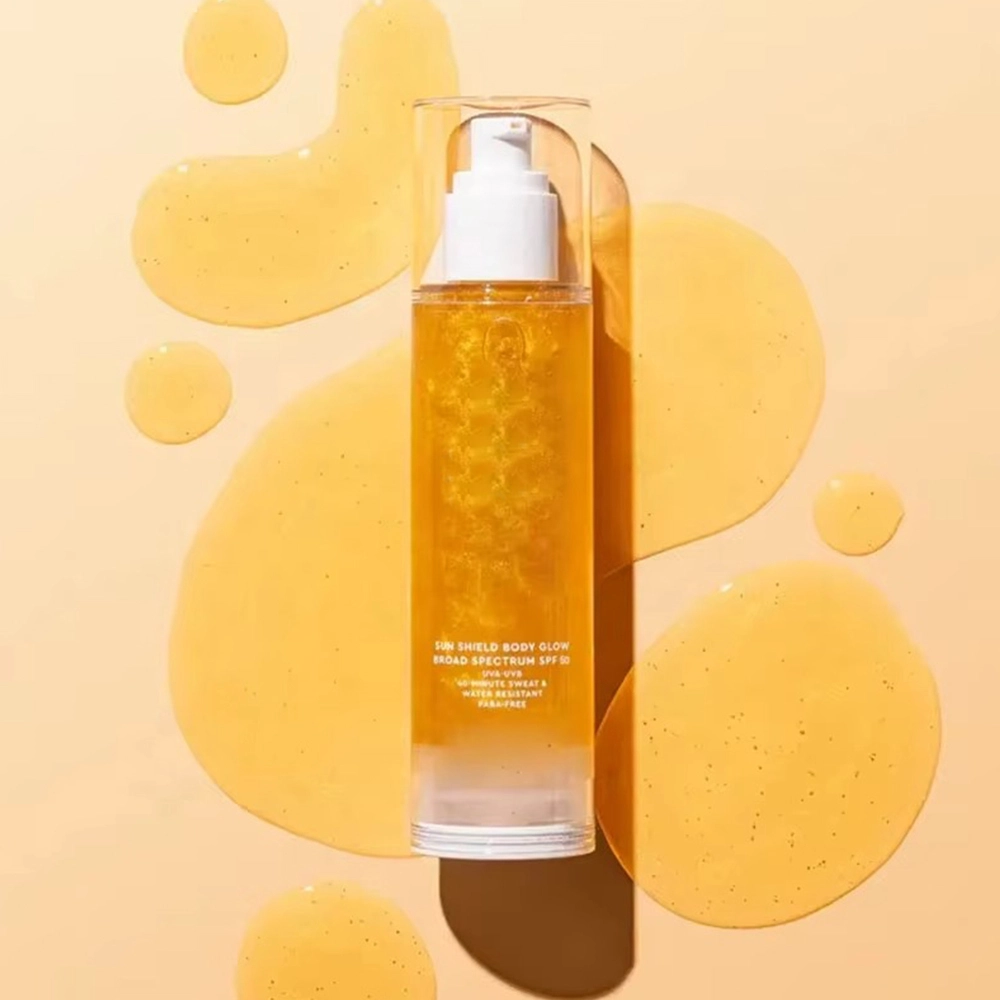 Mlm Private Logo Gold Shimmer Body Shimmer Oil Antioxidant Vitamin E Perfume Oil Maquillaje Moisturizing Essential Oil 1