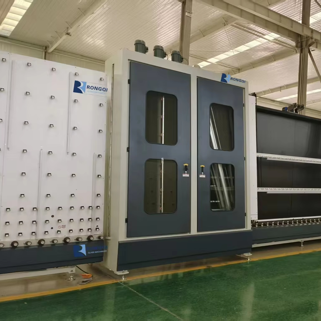 Laveuse et sécheuse verticale automatique à double vitrage isolant, prix d'usine 1