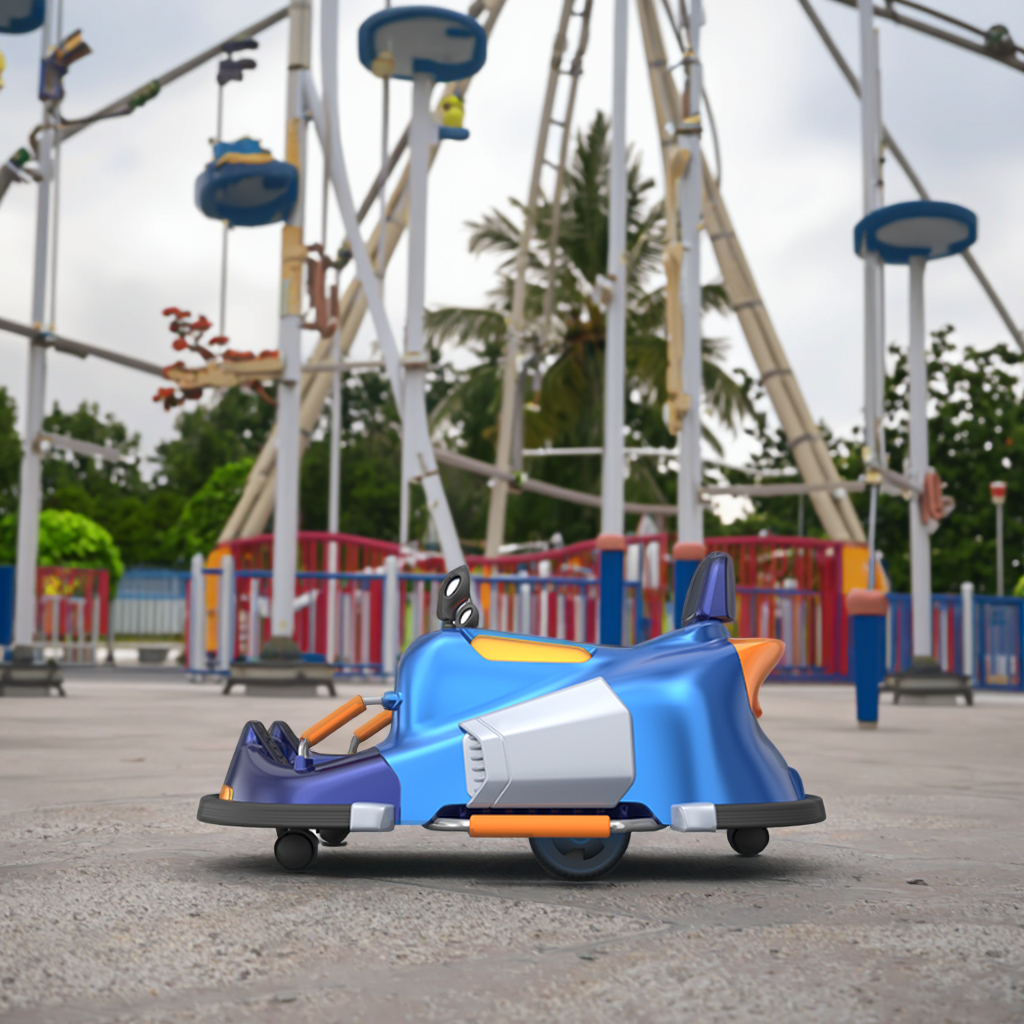 6V 电池可乘坐碰碰车塑料玩具，可玩 1-2 小时，可乘坐 1-2 小时 1