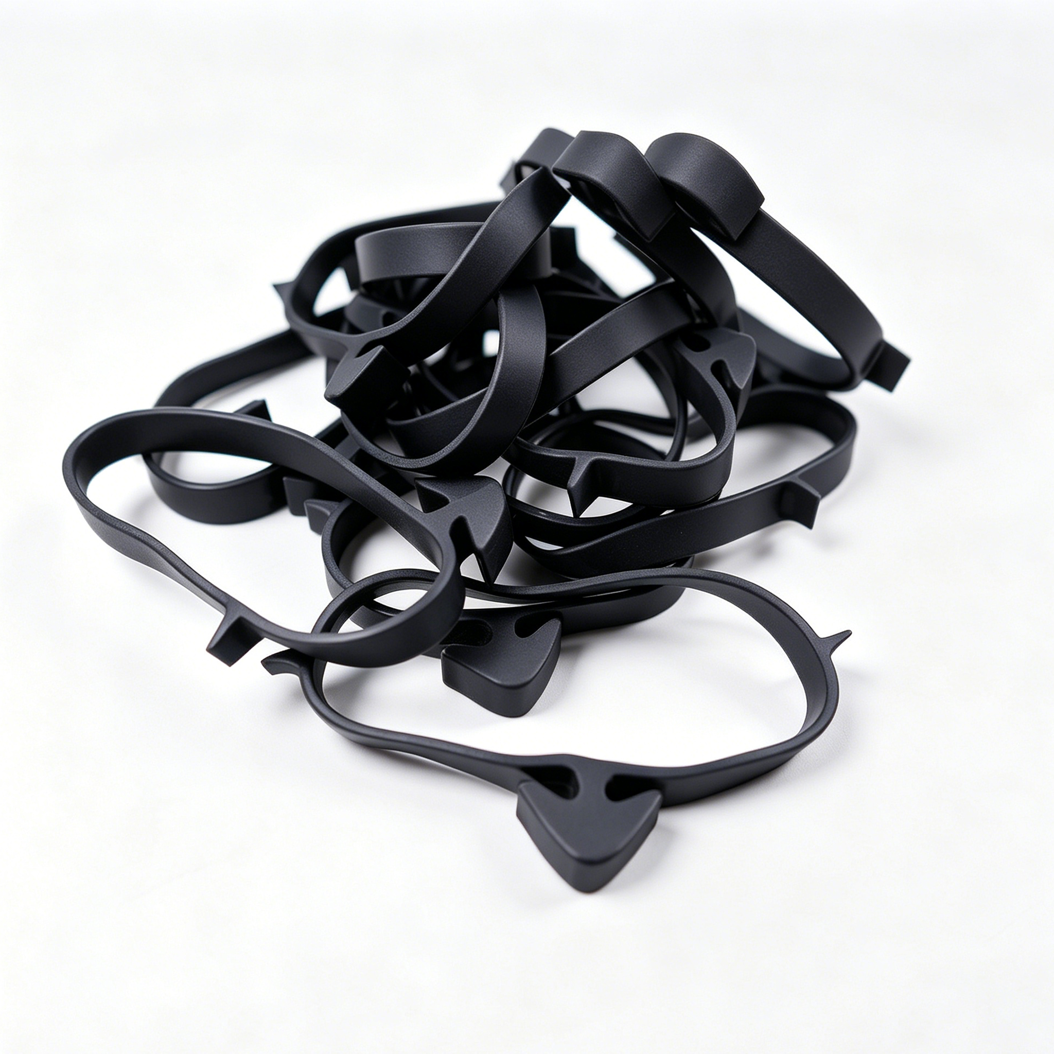Anillos de goma con forma de gancho, bandas elásticas resistentes para uso diario – Venta al por mayor 4