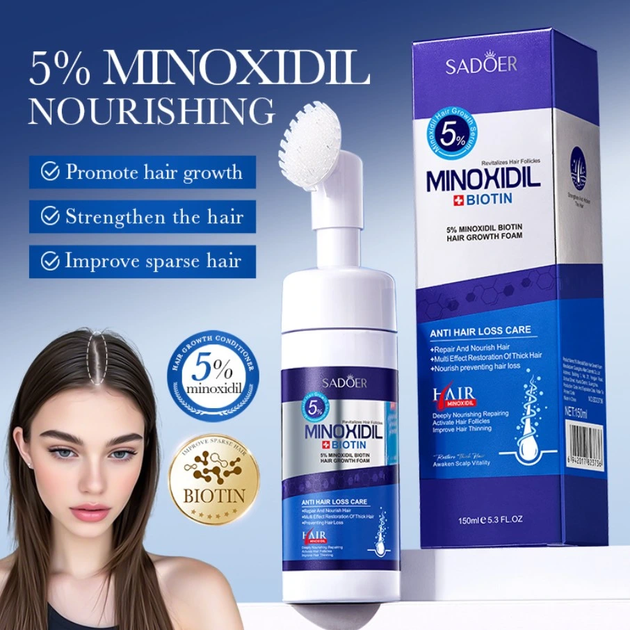 Online Hot Sale Deep Repair Hair Root Follicle Growth Serum Promotes Hair Fast Growing Product Castor Argan Oil Hair Growth Foam 5% Minoxidil Hair Growth Mousse - 5% Minoxidil Hair Mousse and Minoxidil Hair Anti Grey Treatment Foam price 1