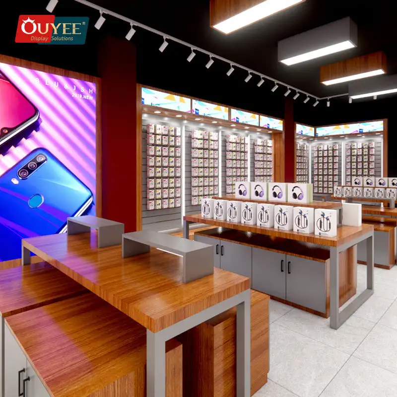 Ladeneinrichtung für Handy-Zubehör – Präsentationsständer für Handyhüllen 1