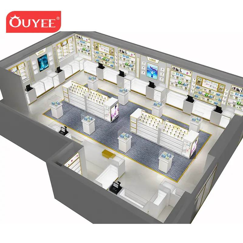 أرفف عرض وأثاث لمحلات العطور 1