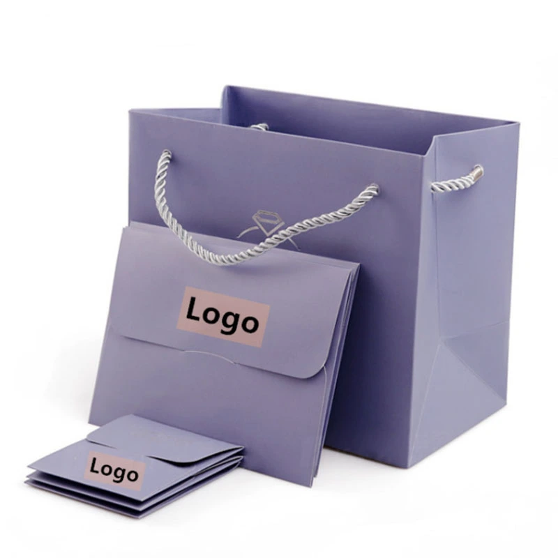 カスタマイズされたプロモーション用紙バッグファッション衣料品ギフトバッグジュエリー包装ショッピングバッグ 1