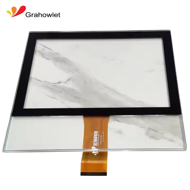 Custom 1.3~65 Inch Pcap Capacitive Touch Screen Panel 10mm Cover Transparent Glass For 7 8 8.4 9 10.1 11.6 15 Inch Devices 1