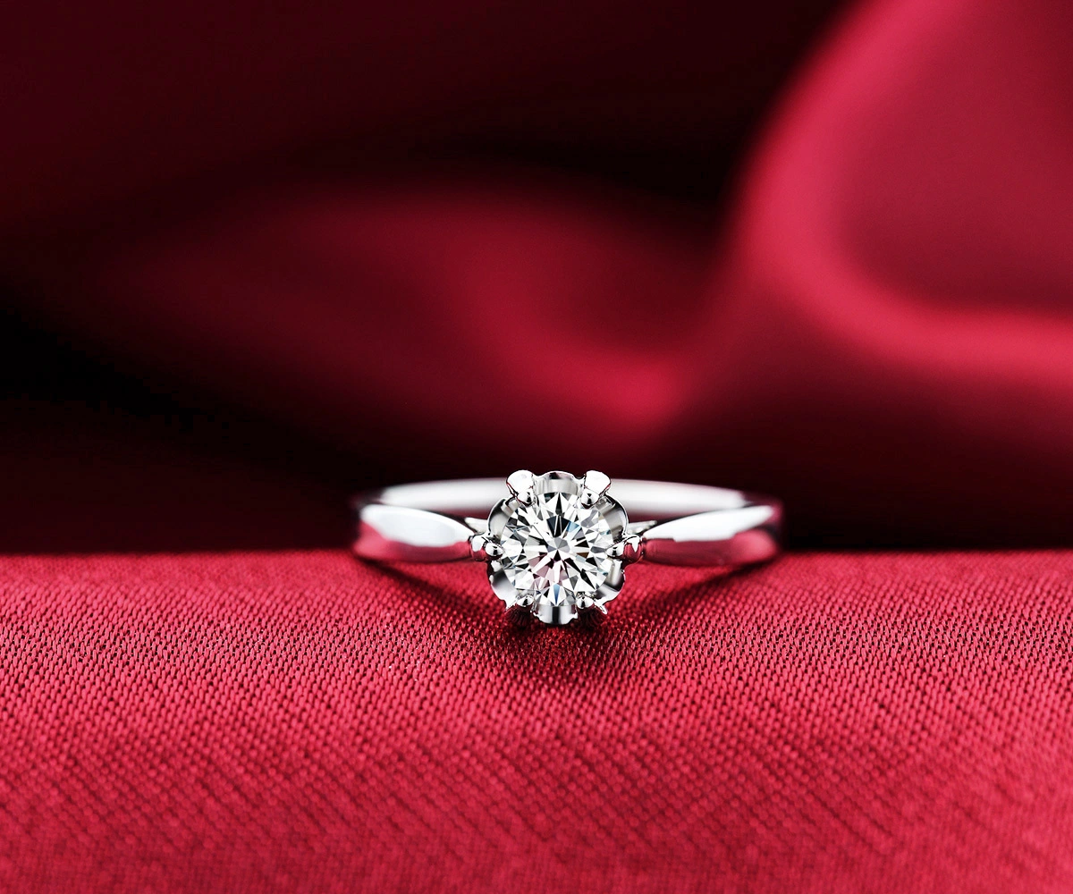 High Quality Custom 1-3ct Round Lab Diamond Ring In 18k Yellow Gold Factory Price Igi Certified-for Weddings And Gifts 1