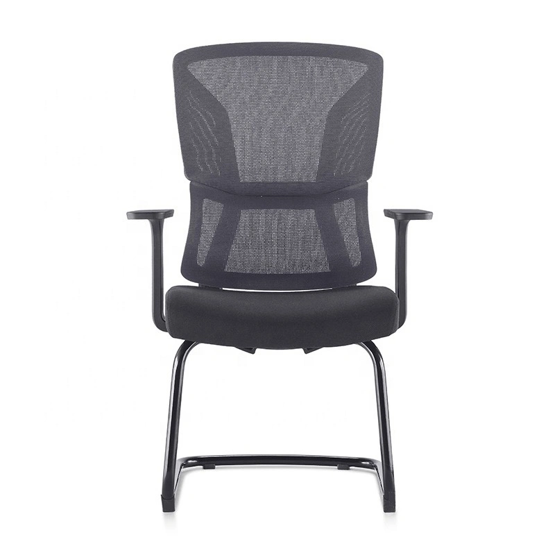 Furniture Wholesale Indoor Mid Black Office Chair Comfortable Mesh Executive Office Chairs For Meeting Conference 1