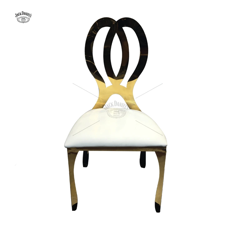 Wholesale White Chair Covers For Wedding Golden Wedding Chairs Events Luxury 1